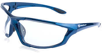 S&W Major Blue Frame/Clear Lens Glasses-img-0