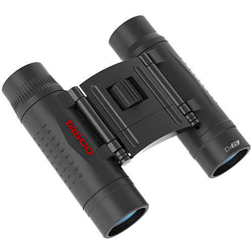 Tasco Binocular Essentials 10X25 Roof Prism Black