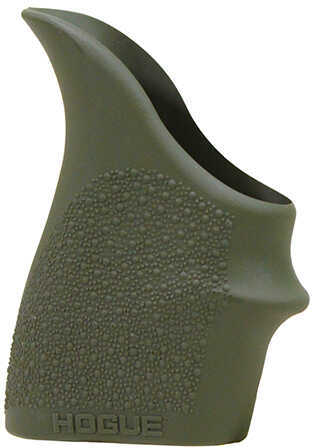 Hogue Grips HandAll Beavertail Fits S&W M&P Shield 45 Kahr P9/P40/CW9/CW/403 Rubber Finger Grooves OD Green 18301