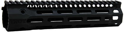 Troy BattleRail SOCC92 9.25" Rail Fits AR 5.56 M-LOK Aluminum Black Finish SRAI-SR1-90BT-00