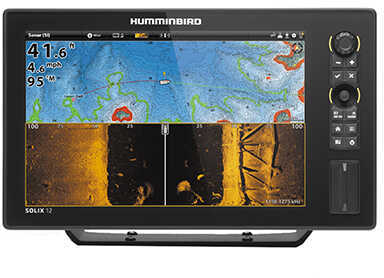 Humminbird 410400-1 Solix 12 Chirp Mega SI GPS