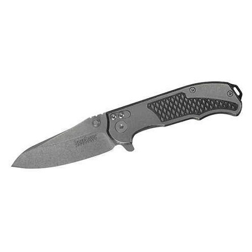Kershaw Agile Assisted 2.75in Stonewash Plain SS Handle