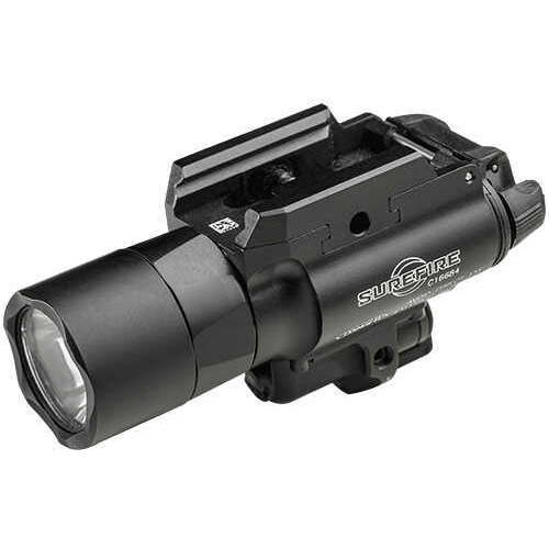 Surefire X400UHAGN Ultra WeaponLight with Green Laser Clear LED 1000 Lumens 123A Lithium (2) Battery Black Aluminum