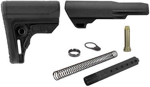 Leapers UTG PRO AR15 Ops Ready S4 Mil-spec Stock Kit-Black