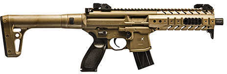 Sig Sauer Airguns MPX MRD Air Rifle Semi-Automatic .177 Pellet Black/FDE