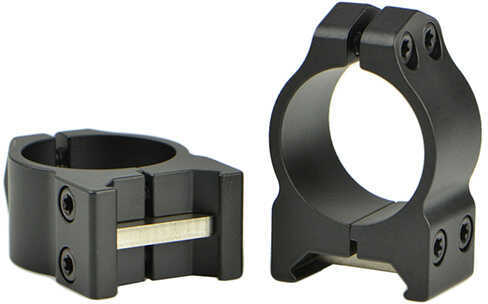 Warne 1" Low Scope Rings With Matte Black Finish Md: 200M