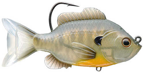 LiveTarget Lures Sunfish Swimbait Freshwater, 4 3/8" Length, 7/8 oz, 1'-8' Depth, Bronze Bluegill, Per 1 Md: SFS110MS562