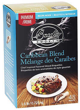 Bradley Technologies Smoker Bisquettes Caribbean Blend, 48 Pack Md: BTCB48