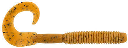 Berkley MaxScent Lunch Worm Soft Bait 6" Length, Pumpkinseed, Per 10 Md: 1436814