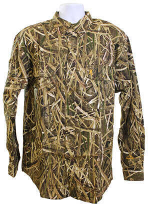 Browning Wasatch-CB Long Sleeve Shirt Mossy Oak Shadow Grass Blades, Small