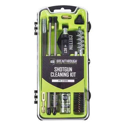 Breakthrough Clean Technologies Vision Series Cleaning Kit For 12 Gauge Includes Rod Sections Hard Bristle Nylo