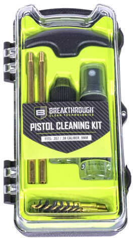 Breakthrough Clean Technologies Vision Series Cleaning Kit For .35 Cal/ .38 9MM Includes Rod Sections Hard