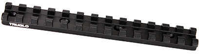 Truglo TG-TG8941A Optic Rail Matte Black Picatinny For Rem 870/1100/11-87 & Versa Max Series Shotgun