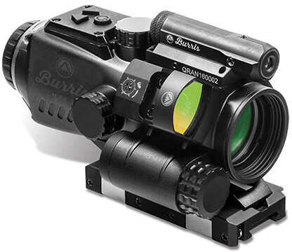 Burris TMPR 5 5x32mm Prism Sight Ballistic AR Reticle Illuminated Black With QD Base