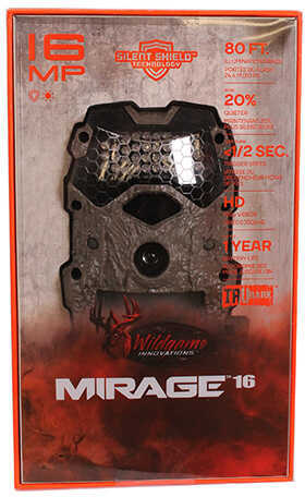 Wildgame Mirage Game Camera 16 mp. IR Model: M16i8-8