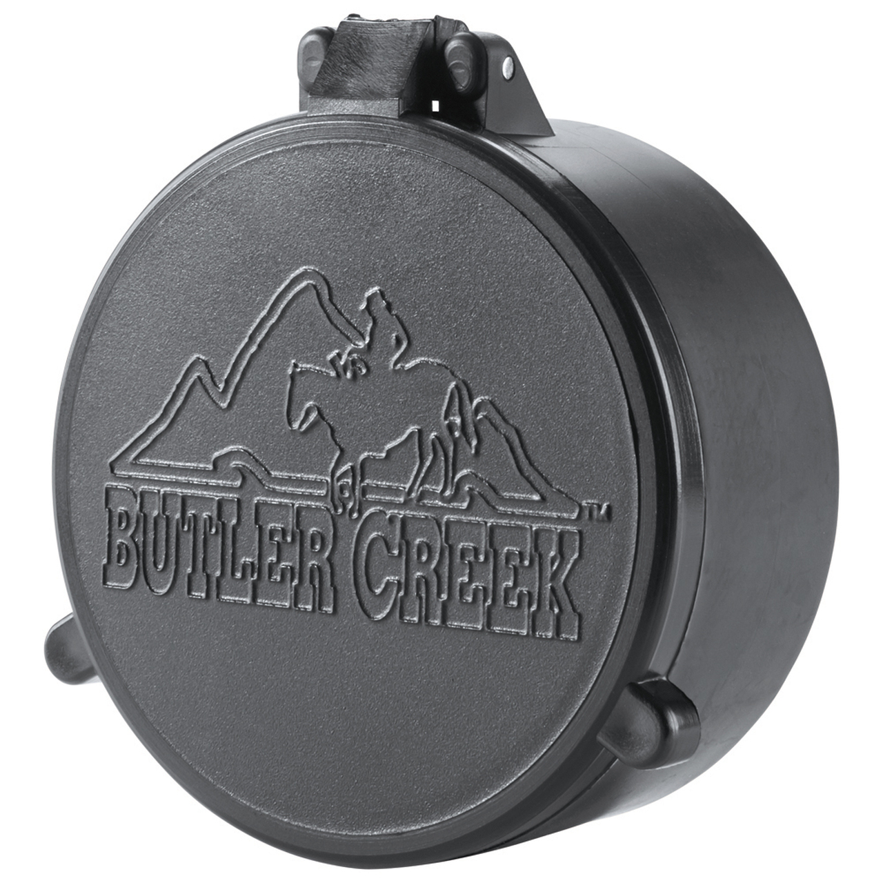 Butler Creek 33031 Multi-Flex Flip-Open Scope Cover Objective Lens 49.80-50.70mm Slip On Polymer Black