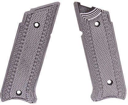 Pachmayr G10 Grip For Ruger MKVI Gray/Black Checkered