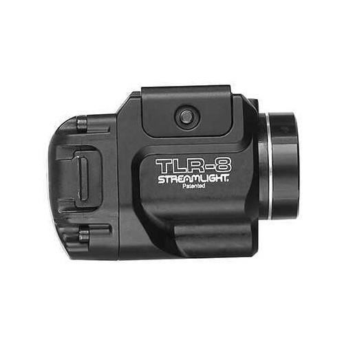 Streamlight 69410 TLR-8 Weapon Light With Red Laser 500 Lumens Cr123A Lithium (1) Black