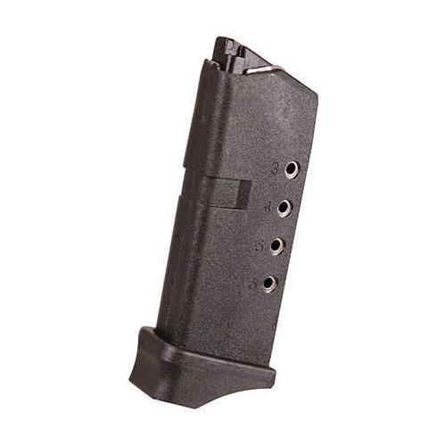 ProMag GLK12 Replacement Magazine Fits Glock G43 9mm Luger 6 Round Polymer Black Finish