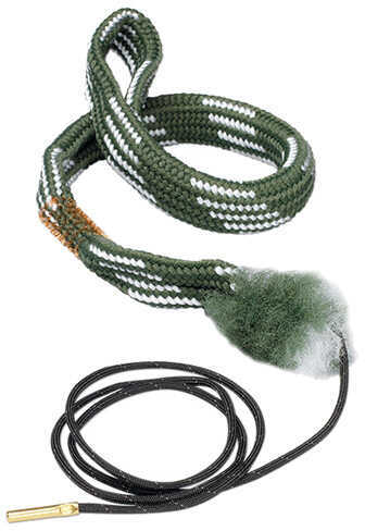 Hoppe’s BoreSnake is the fastest bore cleaner on the planet. One pass loosens large particles scrubs out the remaining residue with a bronze brush then swabs it all spotless with a cleaning area 160x ...