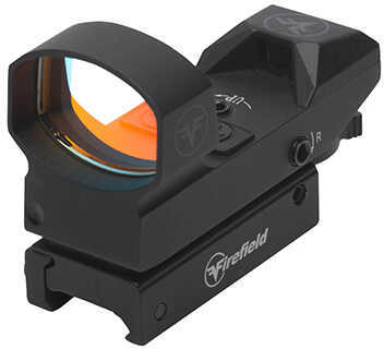 Firefield Impact Reflex Sight 1X 33X23mm Obj Multi-Reticle Black Matte Cr2032 (1)
