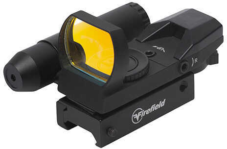 Firefield Impact Reflex Sight 1X 33X23mm Obj Illuminated Multi-Reticle Red Black Matte Cr2032 (1)