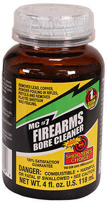 Shooter's Choice MC #7 Solvent Liquid 4oz Bore Cleaner/Conditioner Glass Container SHF-MC704