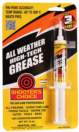 Shooters Choice High Tech Grease 10CC Syringe Applicator