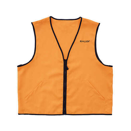 Allen Deluxe Hunting Vest Orange Medium 2 Front Pockets