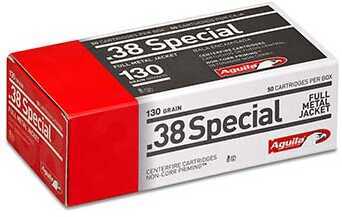 Aguila 38 Special 130 Gr Full Metal Jacket 1E382521