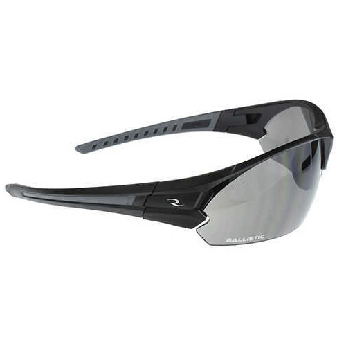 Radians CSB1021BX Bravo Glasses Eye Protection Black Half Frame Clear Polycarbonate Lens 1 Pair