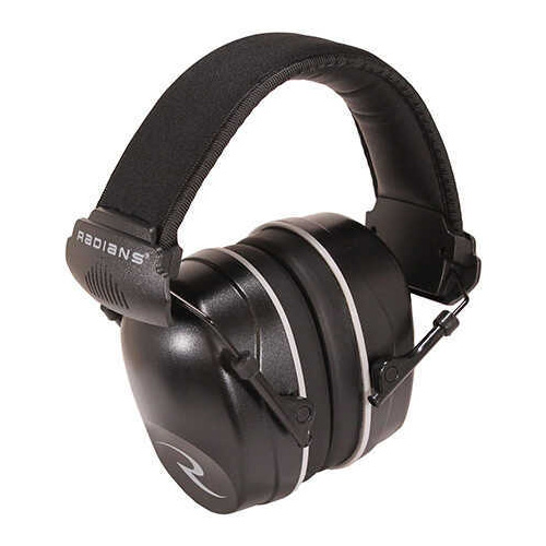 Radians R2500 Earmuff Black NRR 34 Includes Set of Ear Plugs R2500CS