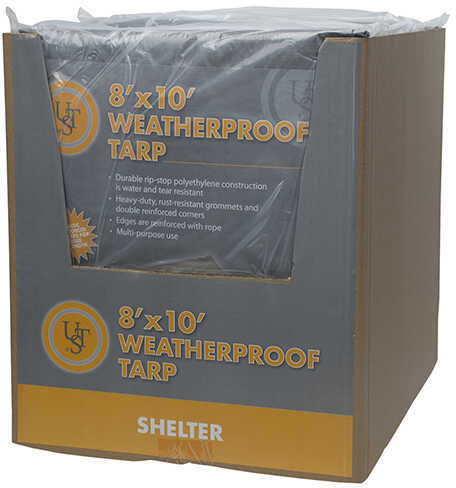 UST Weatherproof Tarp Tear Resistant 8'X10'