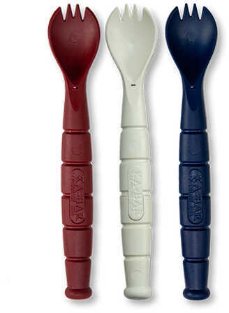 KA-BAR All-American SPORK/ Knife 3 Pack Red, White & Blue
