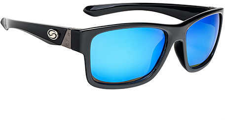 Sk Sk Pro Glasses Black Frame/Blue Mirror