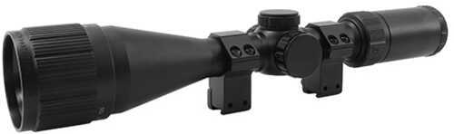 BSA Optics Outlook Air Rifle Scope 4-12x44mm Illuminated Mil-Dot w/ Rings Model: AIR4-12X44AOIRTB