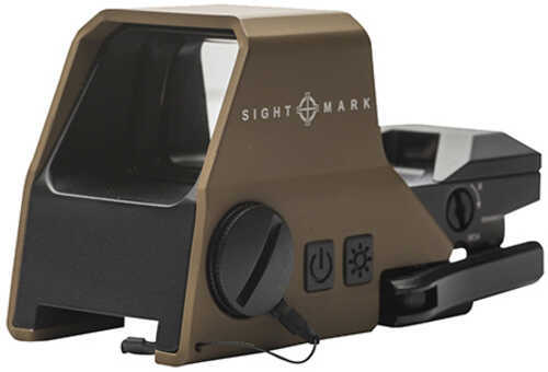 Sightmark Sm26031De Ultra Shot R-Spec Reflex 1X33X24mm Dual Illuminated Multi-Reticle Flat Dark Earth