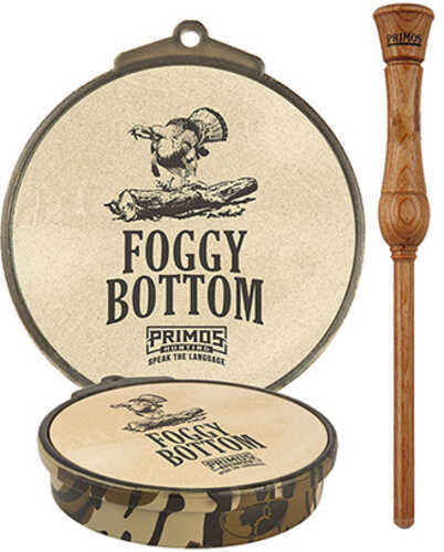 Primos PS2907 Foggy Bottom Wild Turkey Hand Frictionite Pot Call Mossy Oak BottomLand
