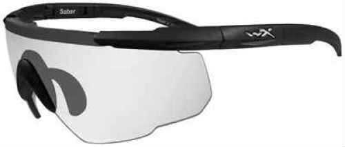 Wiley X Saber Advanced Sunglasses - Clear Lens - Matte Black Frame