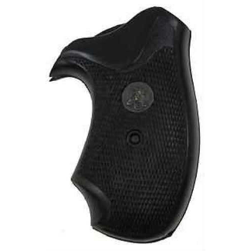 Pachmayr Grip Compact Fits Colt D Post 1971 Revolver Black 2515