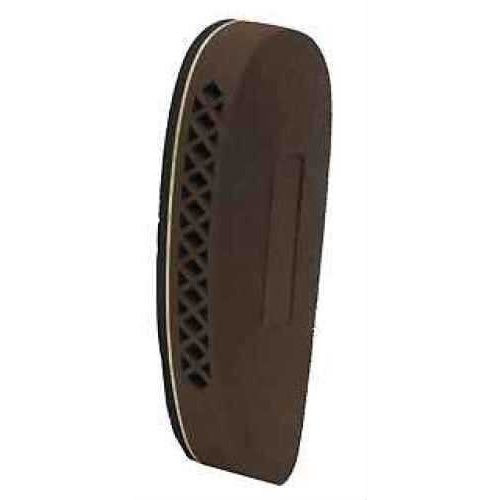 Pachmayr F325 Deluxe Shotgun & Rifle Field Pad Brown With White Line Base - Medium Stipple Face 5.40"L X 1.95"