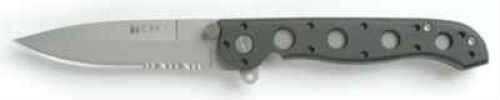 Columbia River Knife & Tool M16 Zytel Folding AUS 4/Bead Blast Combo Spear Point Dual Thumb Stud/Flipper/Pocket Cl