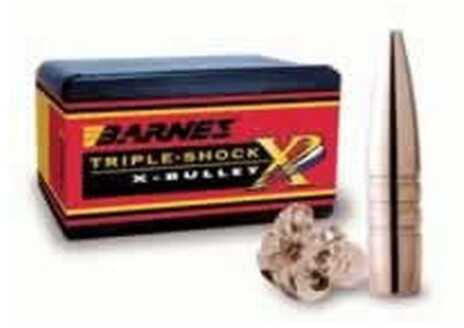 Barnes 9.3 Caliber .366 Diameter 250 Grain Triple Shock Flat Base 50 Count
