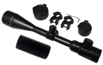 Removable Sun Shade Included Target knobs Under Protective Covers Sun Shade Included. Illuminated Range Finding Reticle 1/8 MOA Adjustments Variable Power 4-16 Large 50mm Objective 1 Inch Weaver Style...