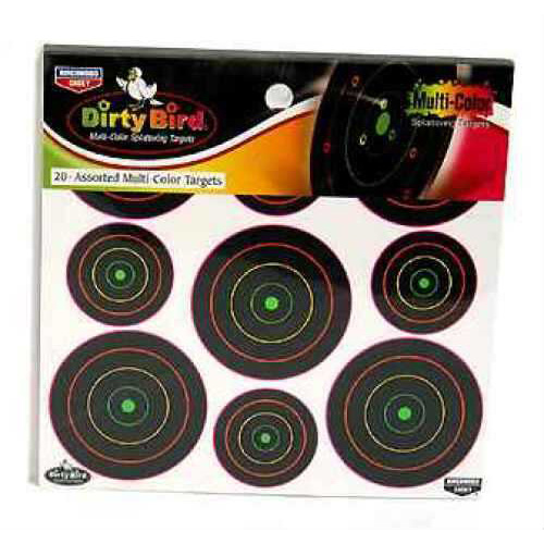 Birchwood Casey Dirty Bird Target 12" x 18" 20 Targets 35828