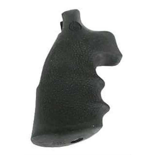 Hogue Grips Rubber Black S&W K/L Rnd Butt To Sq Conversion 19002