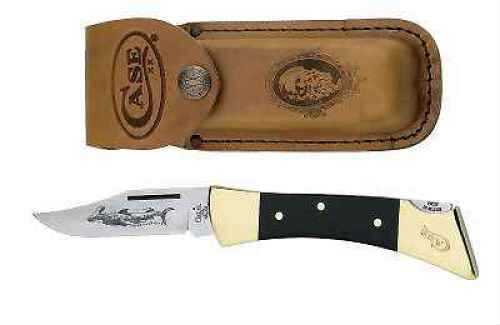 Case Folding Knife With Stainless Steel Clip Point Blade/Black Handle Md: 177