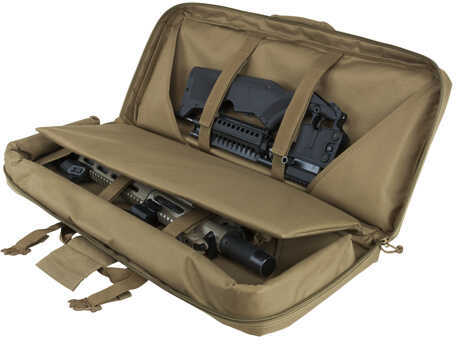 Vism Deluxe AR and AK Pistol Sub Gun Case 28 inLx13 inH-Tan