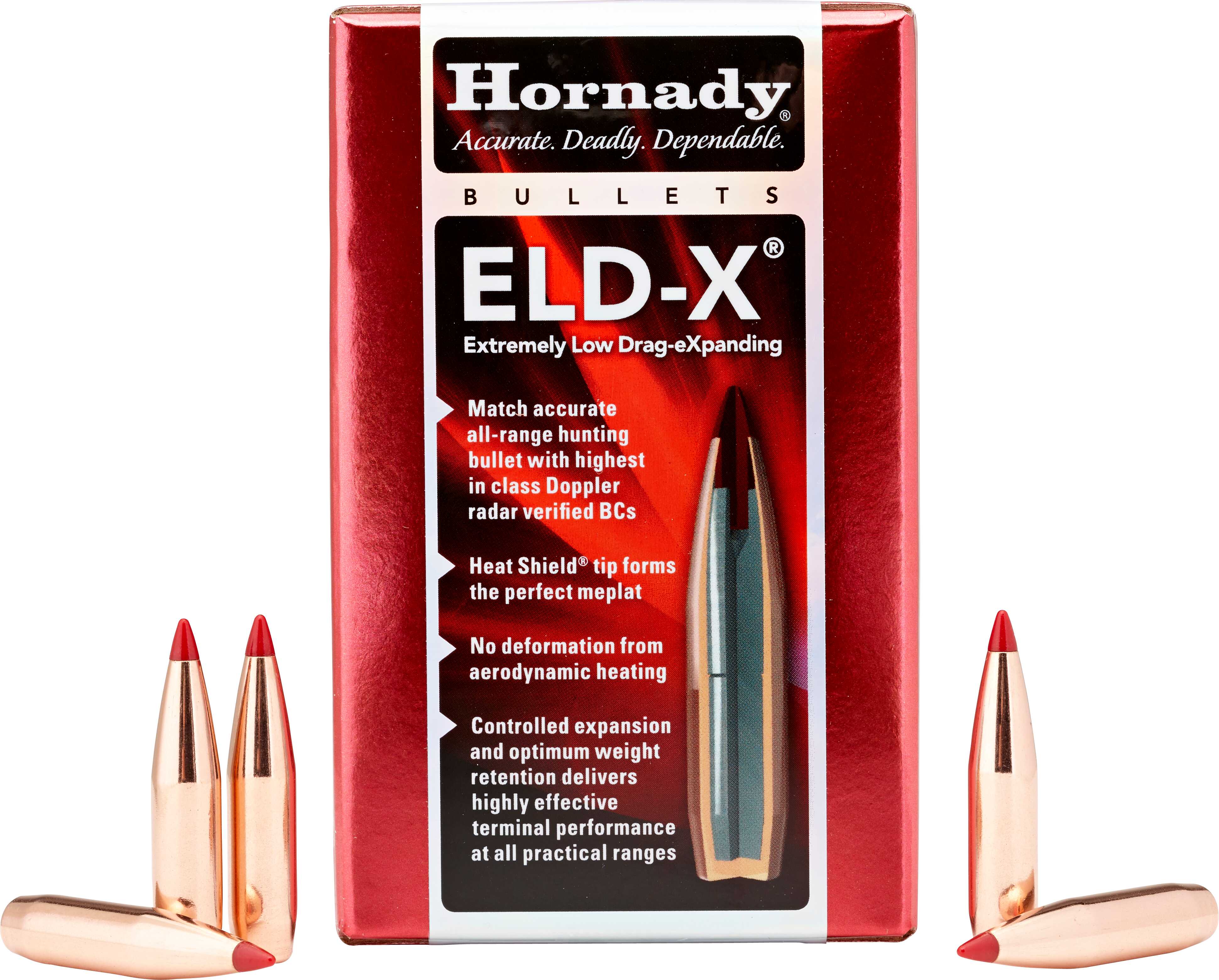 Hornady Bullets .308 200 grain ELD-X 100Bx