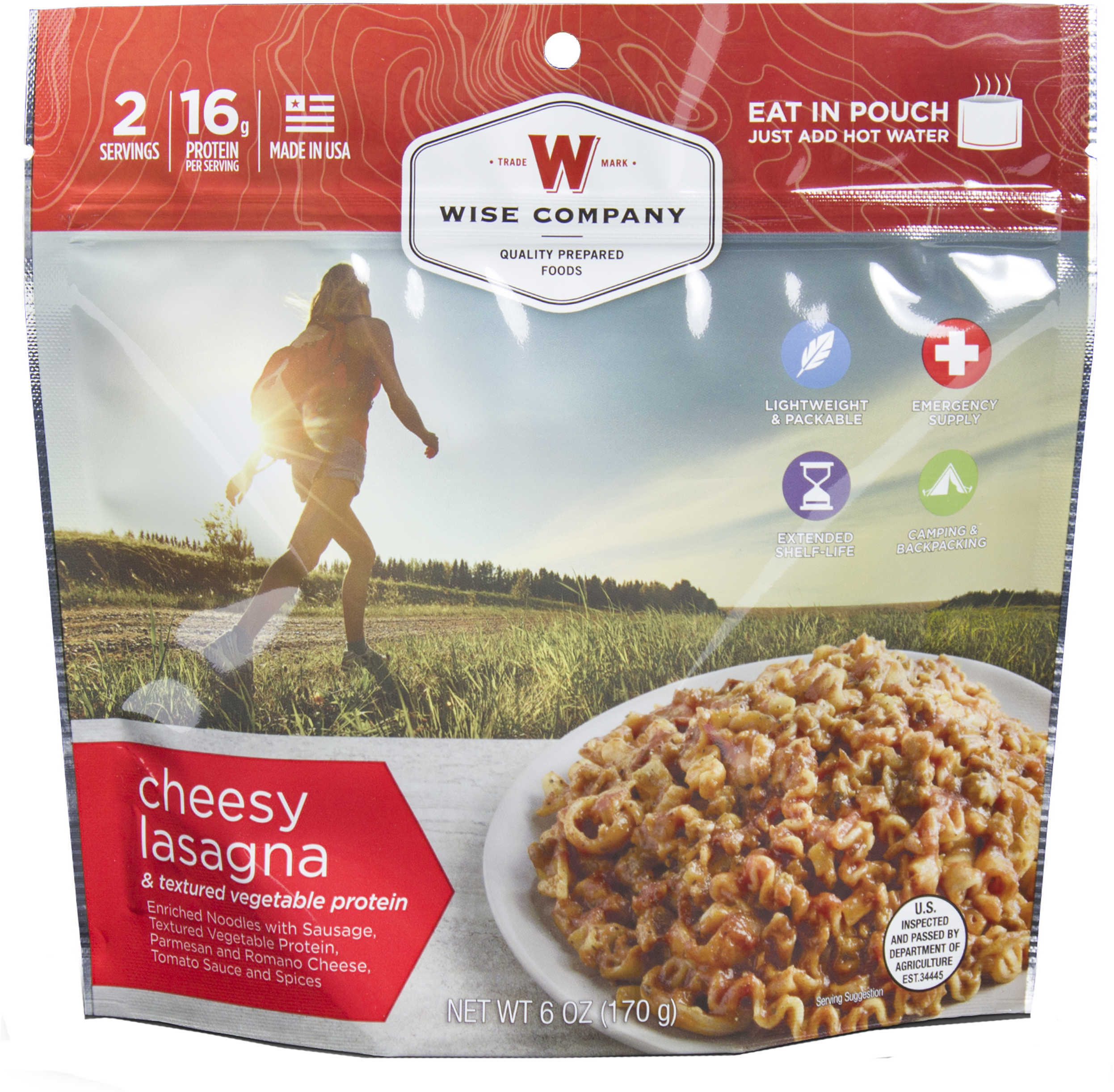 Readywise Still Lake Lasagna With Sausage - 5.93 Oz